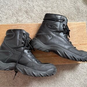Oakley Special Forces Standard Issue Black Leather Boots